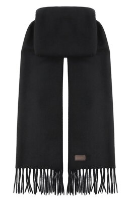 Canali: Чёрный шарф 