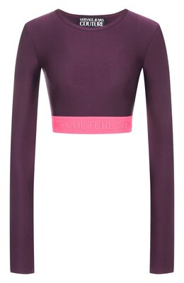 Versace Jeans Couture: Топ с длинным рукавом 