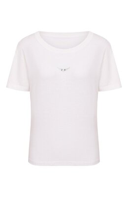 Zadig and Voltaire: Футболка со стразами 