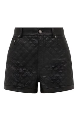 Saint Laurent: Кожаные шорты 