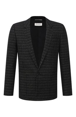 Saint Laurent: Пиджаки из шерсти 