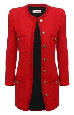 Saint Laurent: Жакет из шерсти 