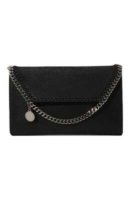 Stella McCartney: Чёрная сумка  Falabella Mini