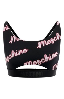 Moschino: Топ с принтом 