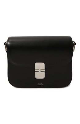 A.P.C.: Серебристая сумка  Grace