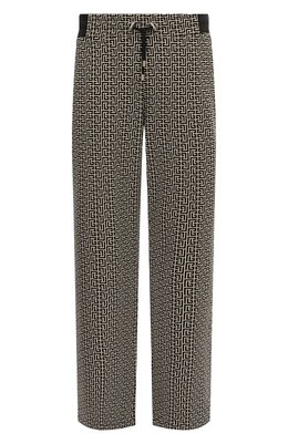 Balmain: Хлопковые брюки 