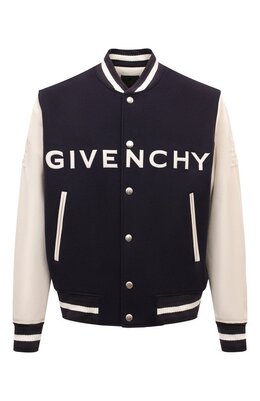 Givenchy: Тёмная куртка 