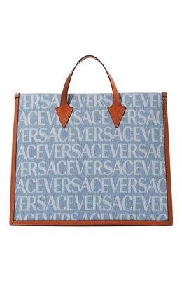 Versace: Голубая сумка 