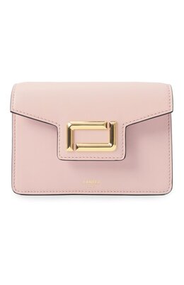 Lancel: Розовая сумка 