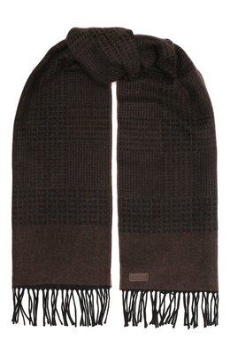 Canali: Коричневый шарф 
