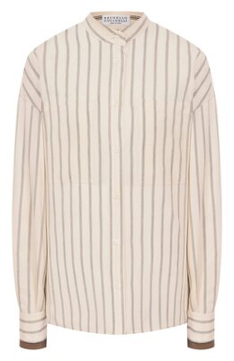 Brunello Cucinelli: Рубашка из вискозы 