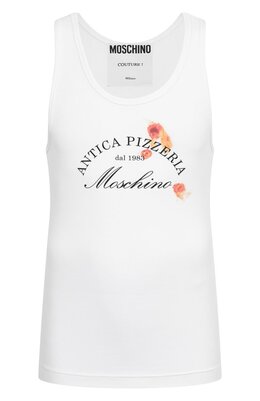 Moschino: Майка из вискозы 