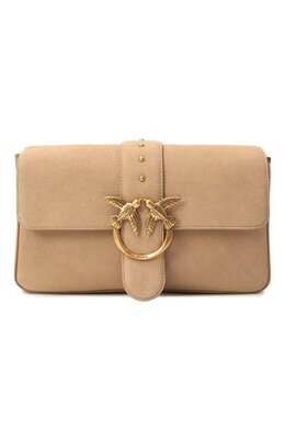 Pinko: Бежевая сумка  Love