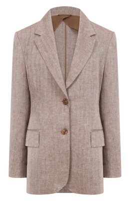 Max Mara Studio: Льняной жакет 