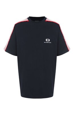 Balenciaga: Хлопковая футболка 