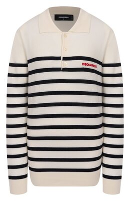 Dsquared2: Поло из шерсти 