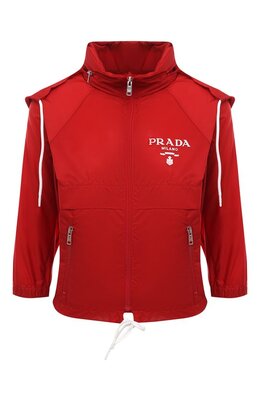 Prada: Куртка с рукавом реглан 