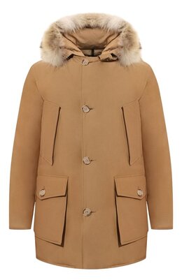 Woolrich: Пуховик с поясом 
