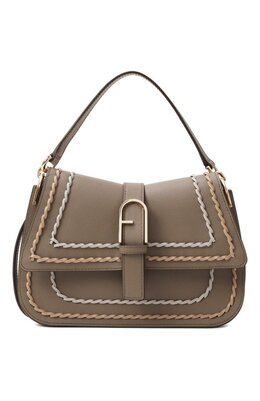 Furla: Сумка цвета хаки 