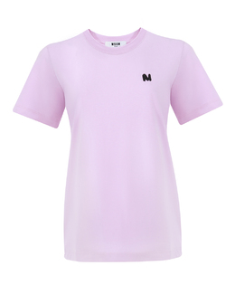 MSGM: Футболка с вышивкой 