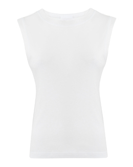 HELMUT LANG: Топ с вышивкой 