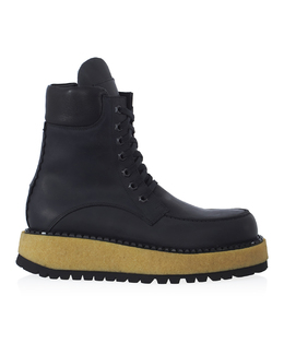 THE-ANTIPODE: Чёрные ботинки 