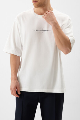 Dolce & Gabbana: Футболка с принтом 