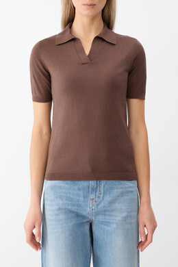 Max Mara: Трикотажное поло 