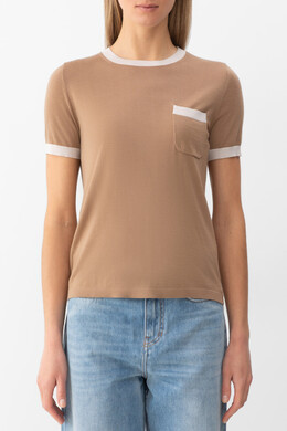 Max Mara: Свитер с коротким рукавом 