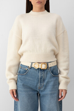 Jacquemus: Светлый свитер 