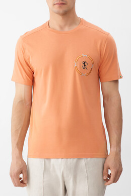 Stefano Ricci: Оранжевая футболка 