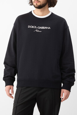 Dolce & Gabbana: Хлопковый свитшот 