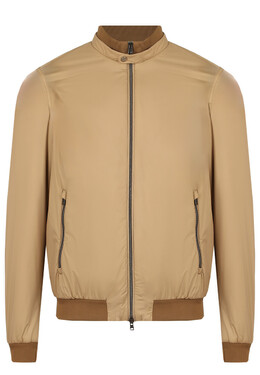 Herno: Бежевая куртка 