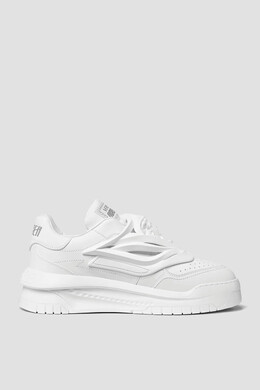 Versace: Белые кроссовки 