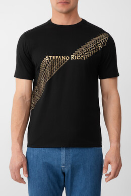 Stefano Ricci: Чёрная футболка 