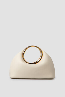 Jacquemus: Бежевый клатч 