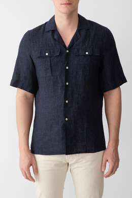 Isaia: Прямая рубашка 