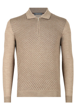 Bertolo: Бежевое поло 