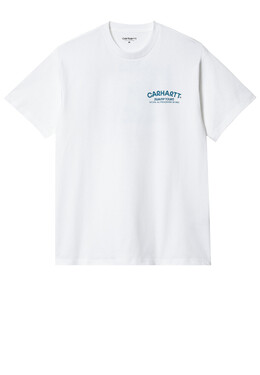Carhartt Wip: Белая футболка 