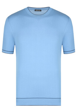 Bertolo: Голубая футболка 