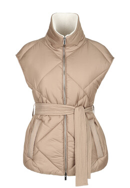 Peserico: Бежевый жилет 