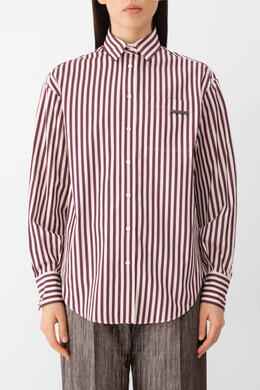 Brunello Cucinelli: Рубашка в полоску 