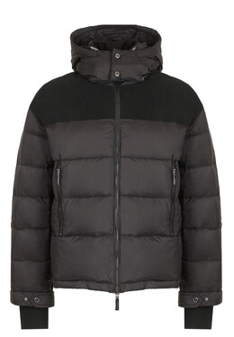 Costume National: Чёрный пуховик 