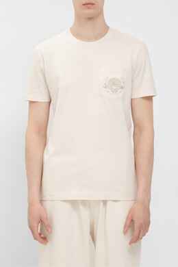 Dolce & Gabbana: Футболка  DNA с карманами