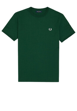 Fred Perry: Зелёная футболка 