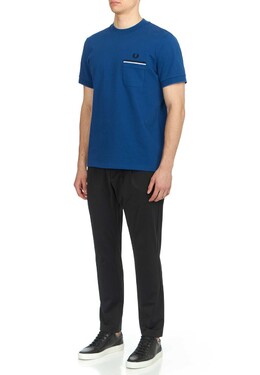 Fred Perry: Синяя футболка 