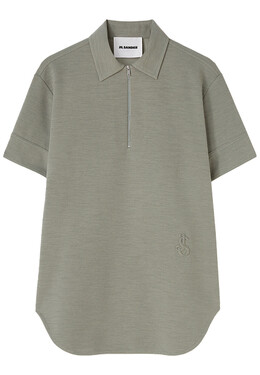 Jil Sander: Зелёное поло 