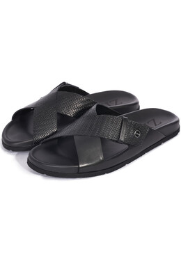 Zilli: Чёрные шлёпанцы 