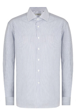 Corneliani: Рубашка в полоску 