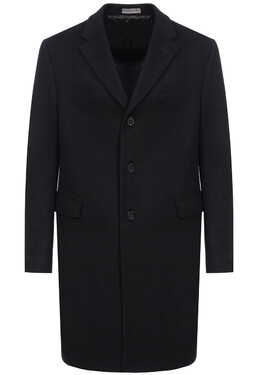 Corneliani: Чёрное пальто 